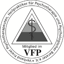 Dreieck innerhalb eines Kreises schwarz-weiß